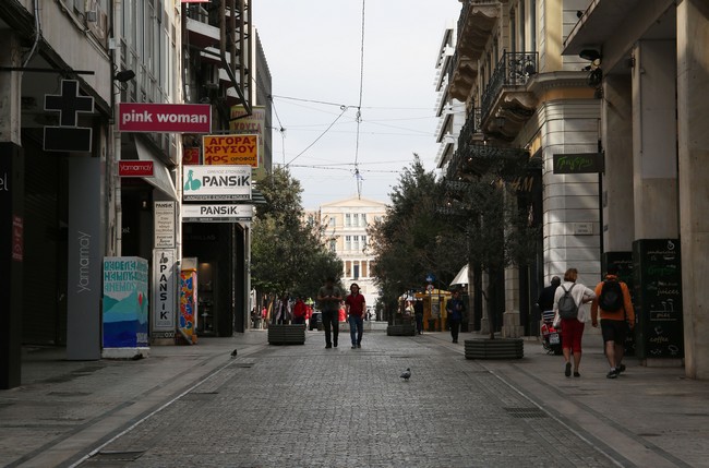 Η Αθήνα «χτυπημένη» από τον κορονοϊό - εικόνα 5