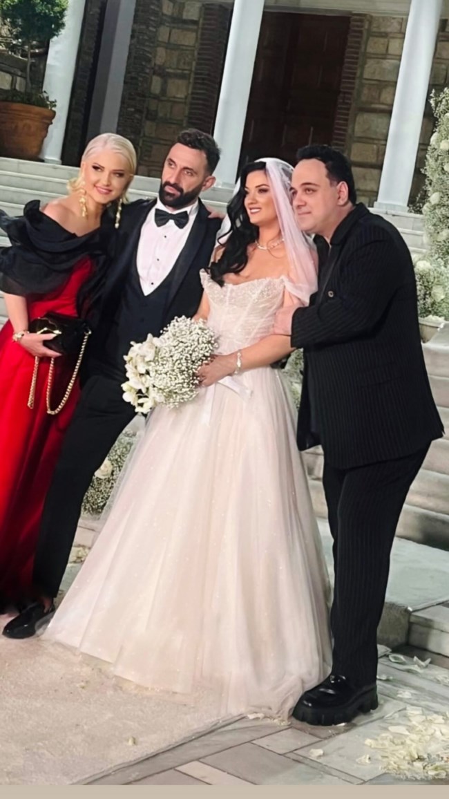 H Χαρά Βέρρα πάντρεψε την κόρη της, Γεωργία και βάφτισε τον εγγονό της