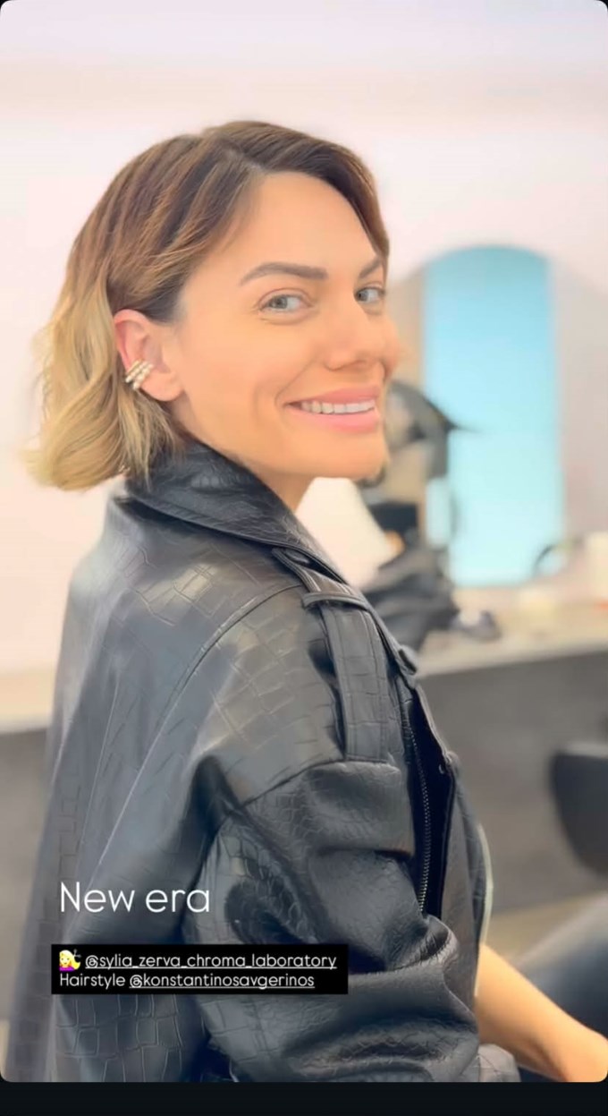 Η Ιωάννα Μαλέσκου τόλμησε μια μεγάλη αλλαγή στα μαλλιά της