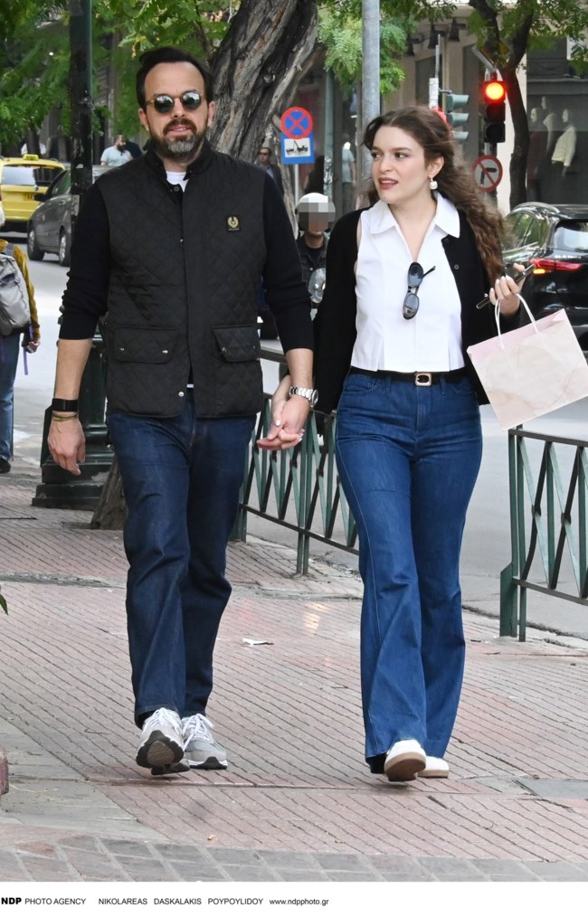 Η Καλλιόπη Χάσκα με τον σύντροφό της