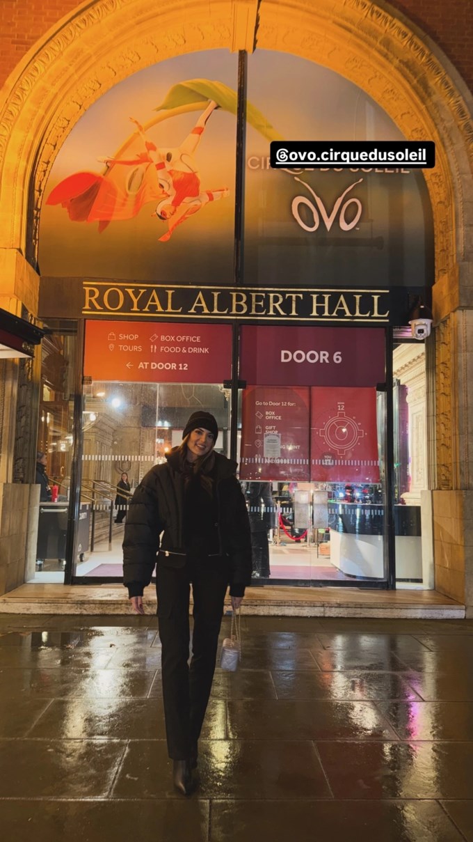 Στο Royal Albert Hall η Σταματίνα Τσιμτσιλή | Ποιο άλλα διάσημα spots του Λονδίνου επισκέφθηκε