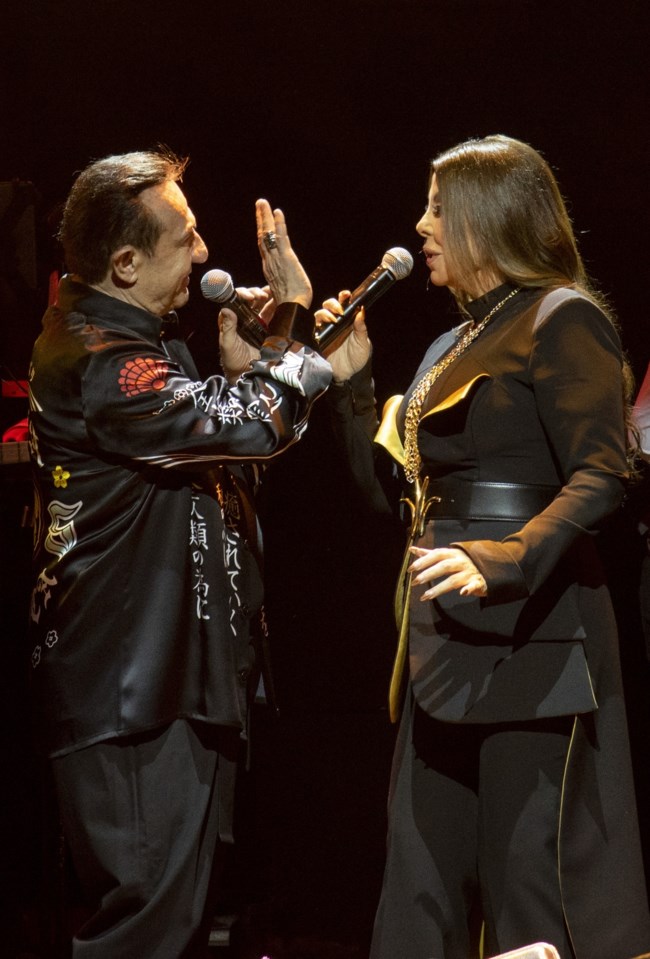 Λευτέρης Πανταζής και Άντζελα Δημητρίου