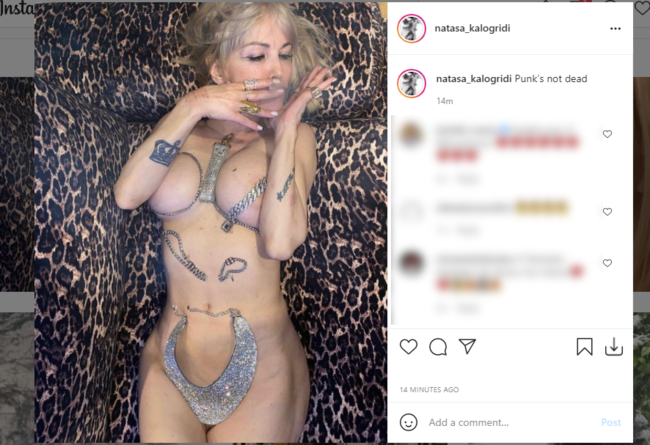 NSFW | Η Νατάσα Καλογρίδη πόζαρε γυμνή στο Instagram στην πιο ακραία φωτό που ανέβασε ποτέ!