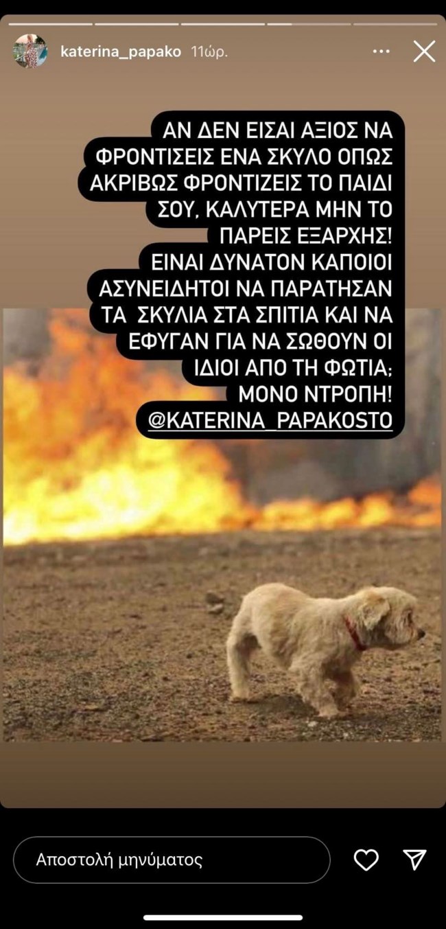 Κατερίνα Παπακωστοπούλου: "Εάν δεν είσαι άξιος μην το κάνεις εξαρχής. Απλά ντροπή!"