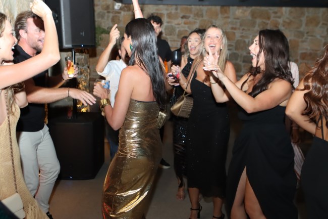 Στιγμιότυπα από το πάρτυ