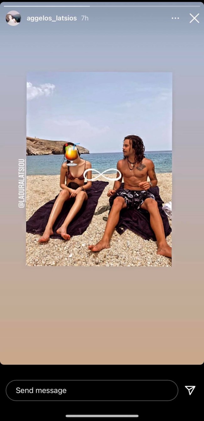Άγγελος Λάτσιος: Καλοκαιρινές περιπέτειες με την αδερφή του στην Άνδρο - Το σχόλιο της Ελένης Μενεγάκη