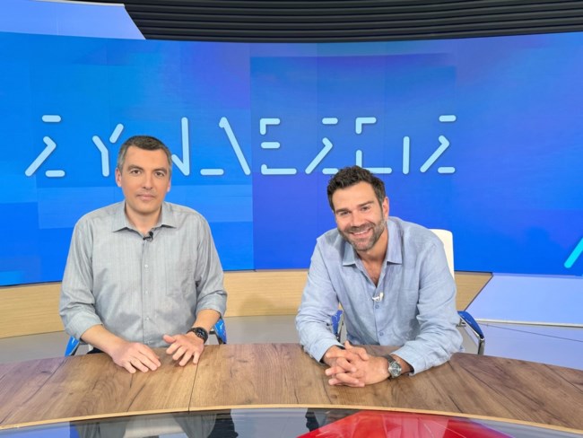 Μπαμπά-δες | Η Έλενα Χαραλαμπούδη και ο Κώστας Παπαχλιμίντζος μιλούν στον Τάσο Ιορδανίδη