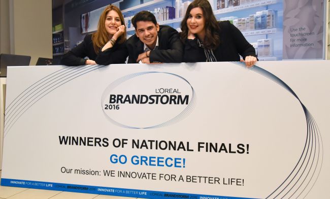 Η Ελλάδα Συμμετέχει Στον Παγκόσμιο Φοιτητικό Διαγωνισμό L' Oréal BRANDSTORM 2016