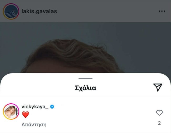 Βίκυ Καγιά σχόλιο