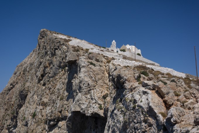 Στα γυρίσματα του "Μια Γυναίκα" στη Φολέγανδρο