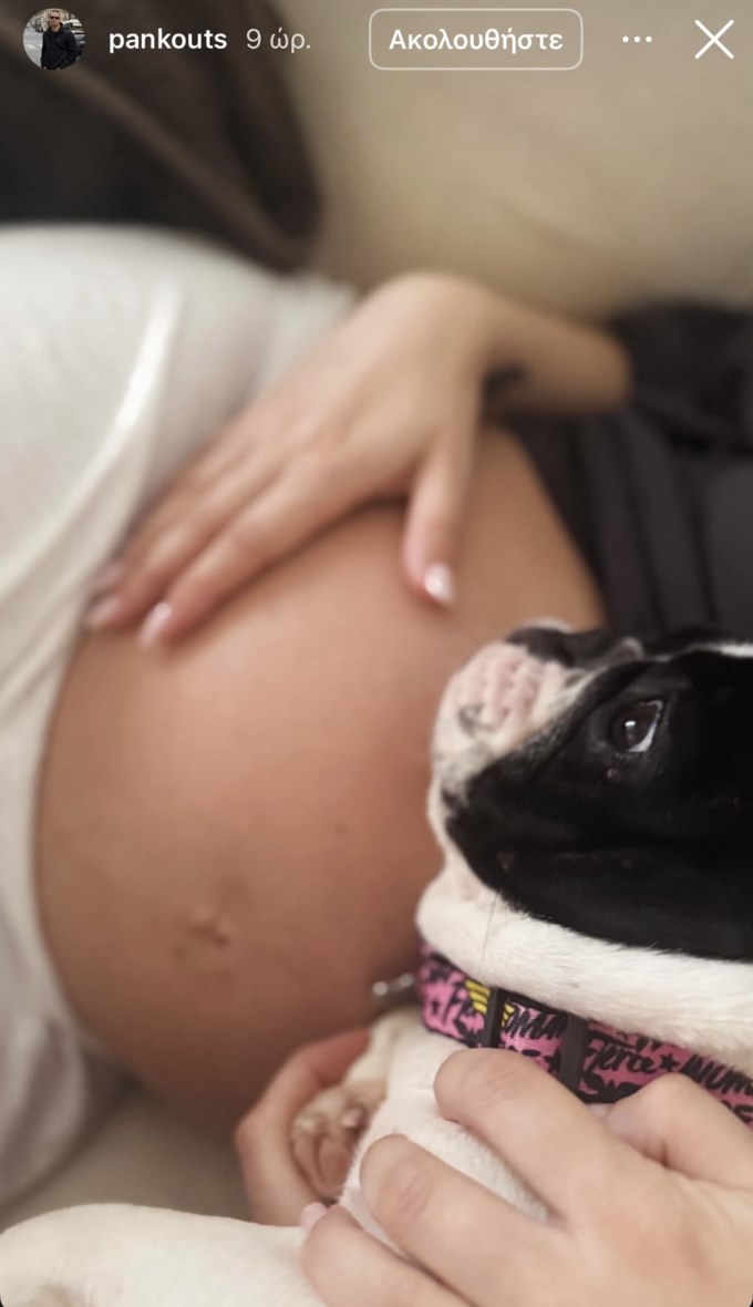 Ο Παναγιώτης Κουτσουμπής φωτογραφίζει την Κατερίνα Καινούργιου με φουσκωμένη κοιλιά!