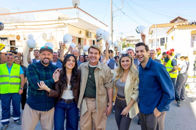 Ο Σπύρος Σούλης ξεκίνησε γυρίσματα για το "Extreme Makeover: Home Edition"
