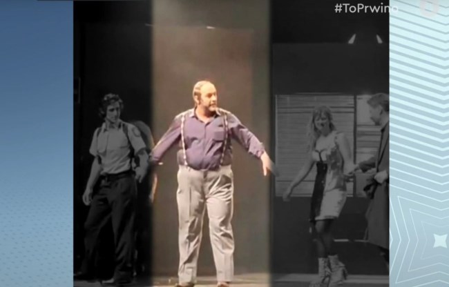 Αγνώριστος ο Βασίλης Μπισμπίκης στη νέα του παράσταση