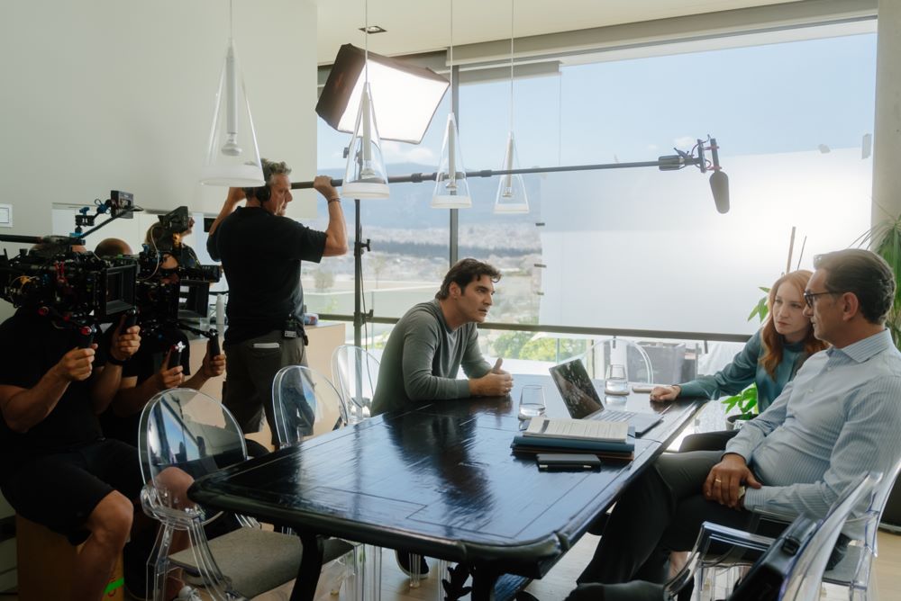 Στα γυρίσματα του Maestro