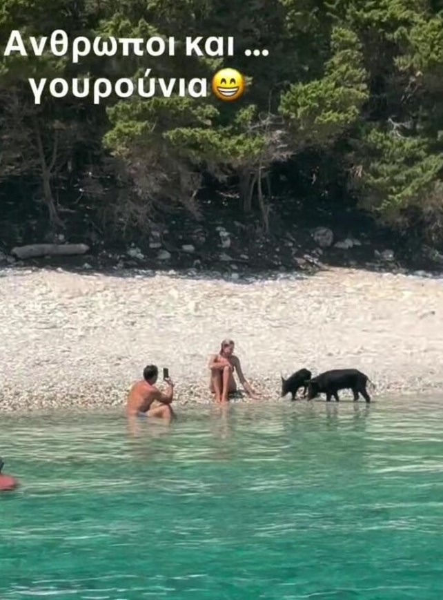 Το σχόλιο του Γιώργου Λιάγκα πάνω στο σκάφος του για την Άτοκο: "Ανθρωποι και γουρούνια"