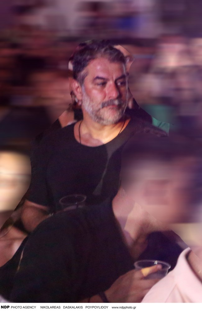 Ο Βασίλης Μπισμπίκης στη συναυλία της Δέσποινας Βανδή στα Χανιά
