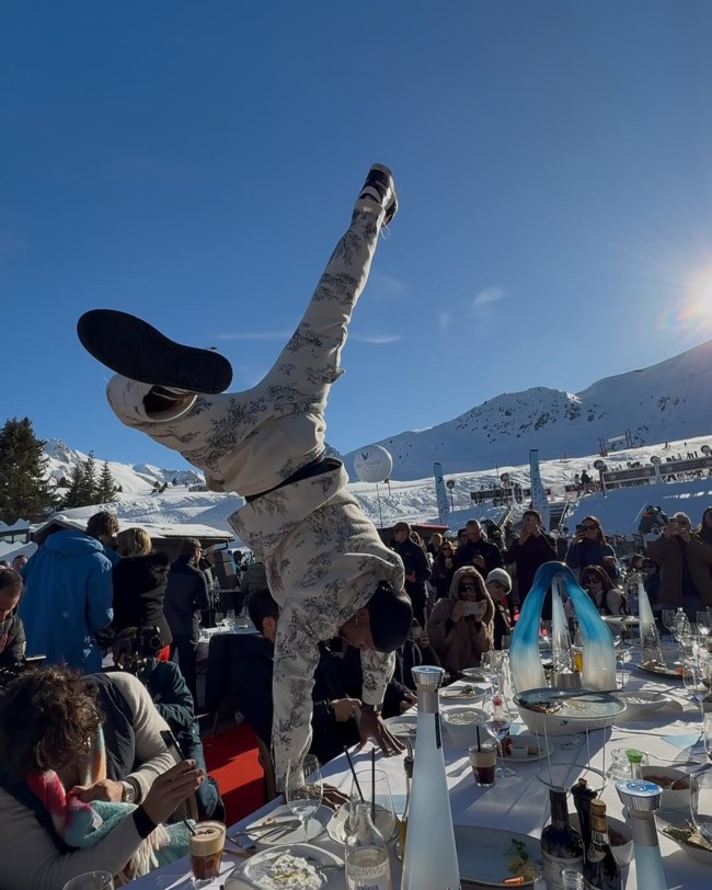Η Ηλιάνα Παπαγεωργίου στις Άλπεις με την Grey Goose Altius