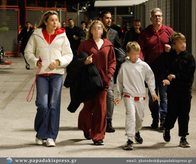 Μαριέττα Χρουσαλά & Λέων Πατίτσας σε σπάνια οικογενειακά στιγμιότυπα