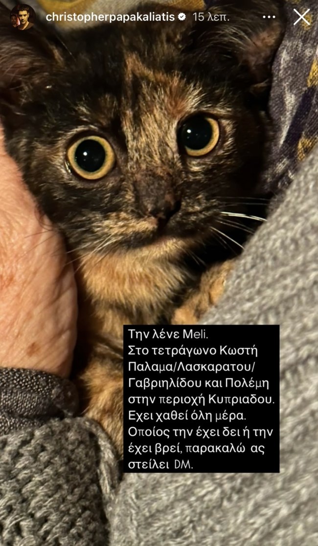 Χριστόφορος Παπακαλιάτης story