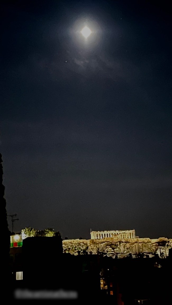 Βανδή Μπισμπίκης instastory