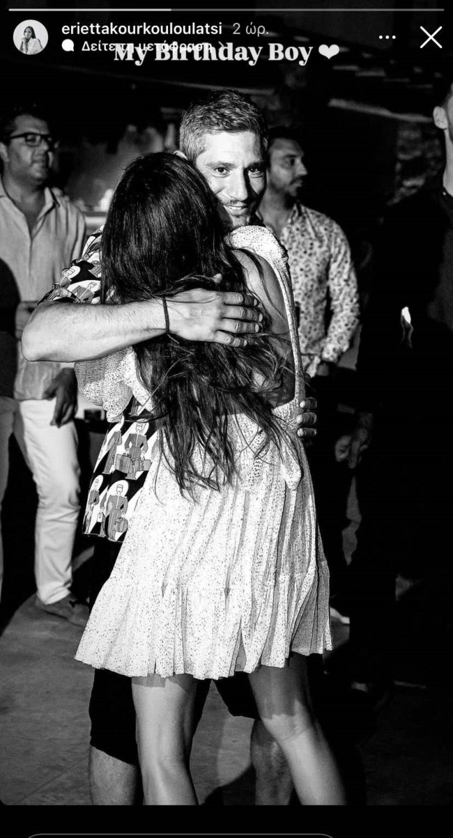 Η Εριέττα Κούρκουλου δημοσίευσε την πιο #couplegoals με τον Βύρωνα Βασιλειάδη