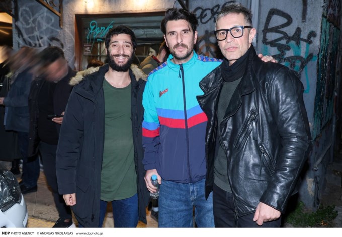 Γιώργος Γεροντιδάκης | Στην πρεμιέρα της Ντορέττας Παπαδημητρίου στο θέατρο