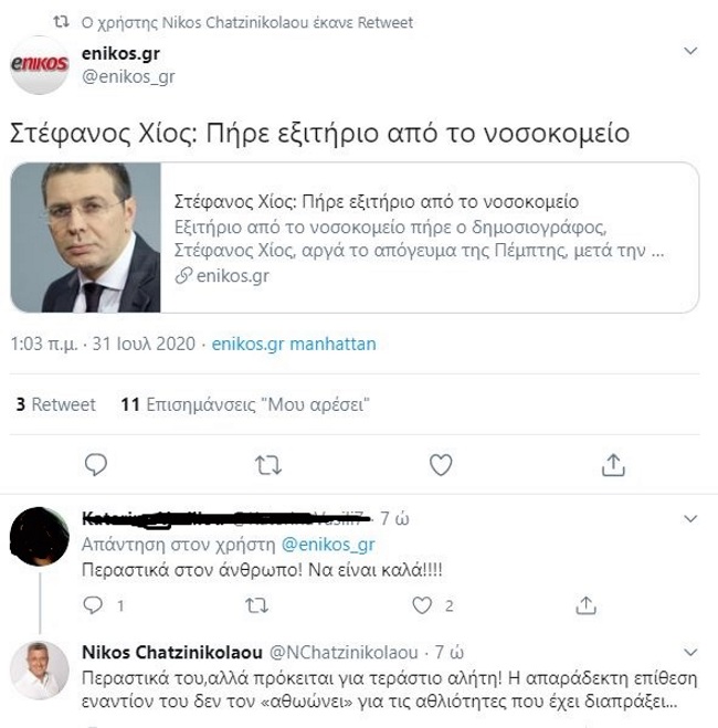 Νίκος Χατζηνικολάου