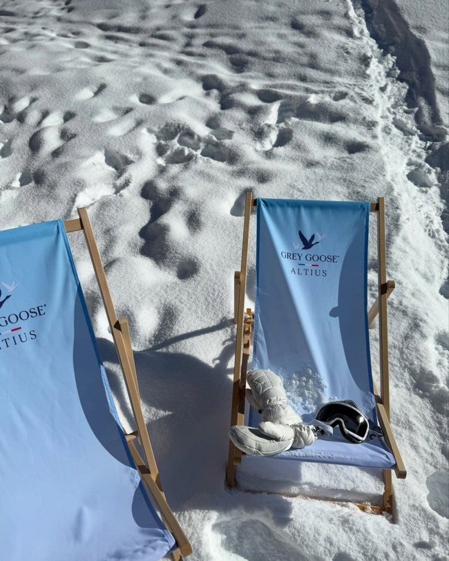 Η Ηλιάνα Παπαγεωργίου στις Άλπεις με την Grey Goose Altius
