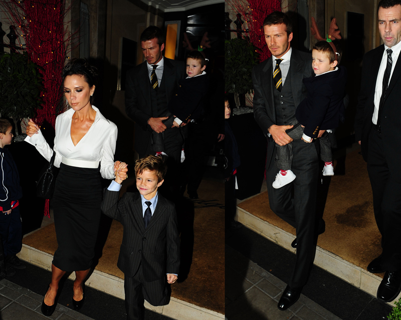 beckhams xmas Ντέιβιντ Μπέκαμ