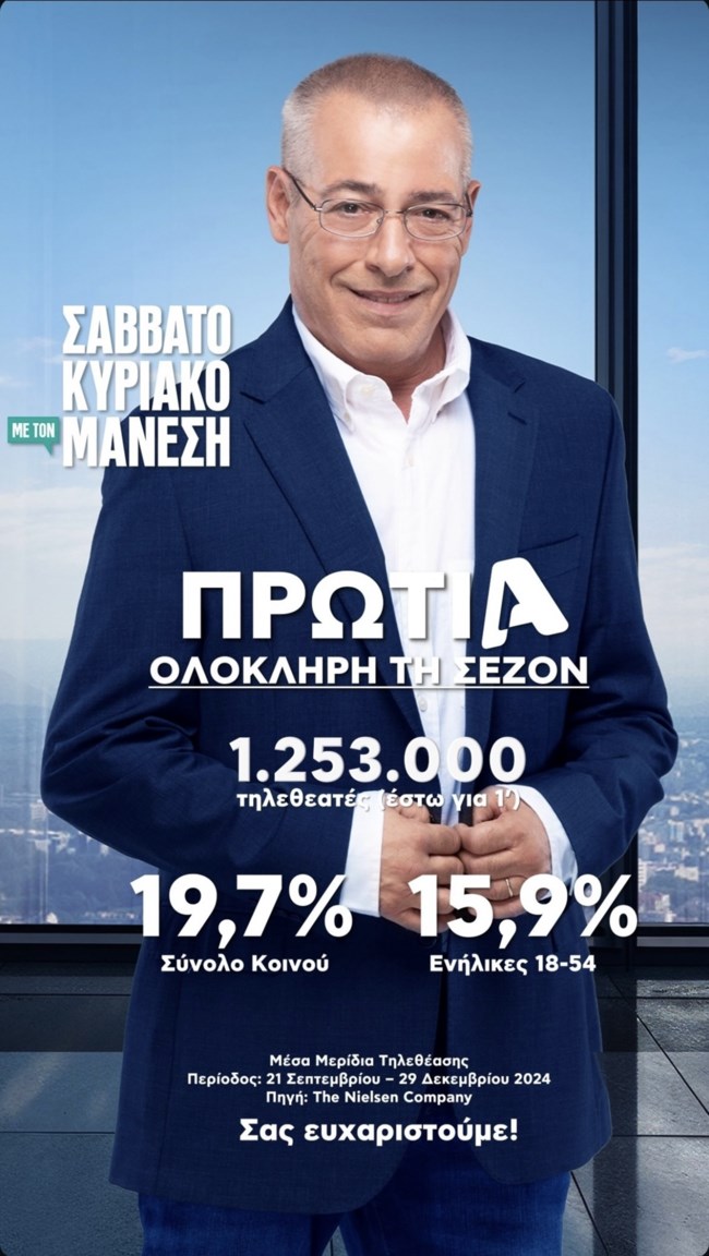 Τα Σαββατοκύριακα ανήκουν στον Alpha από την αρχή της σεζόν!