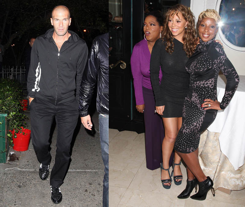 Ζινεντίν Ζιντάν- Μαράια Κάρεϊ- Όπρα Γουίνφρεϊ Ζινεντίν Ζιντάν- Μαράια Κάρεϊ- Όπρα Γουίνφρεϊ