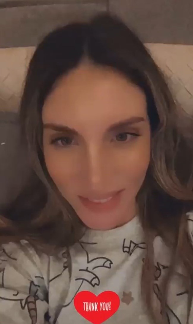 Αθηνά Οικονομάκου InstaStory