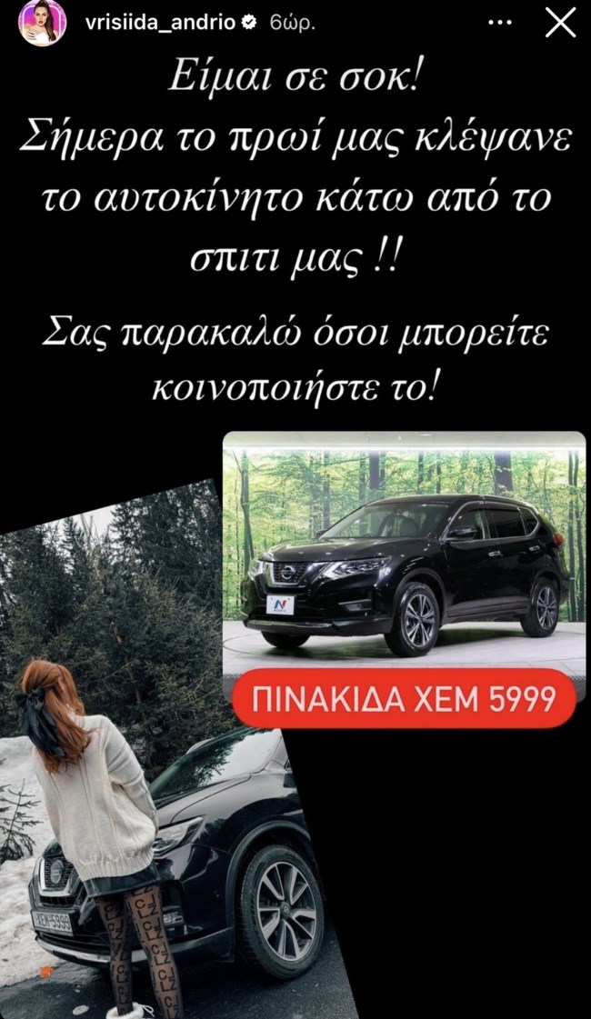 Θύματα κλοπής ο Σπύρος Μαρτίκας και η Βρισηίδα Ανδριώτου