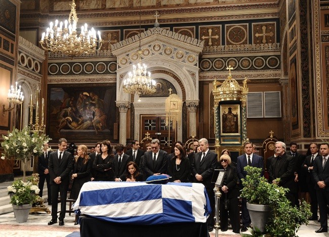 Το Τελευταίο Αντίο Στον Κωνσταντίνο Μητσοτάκη