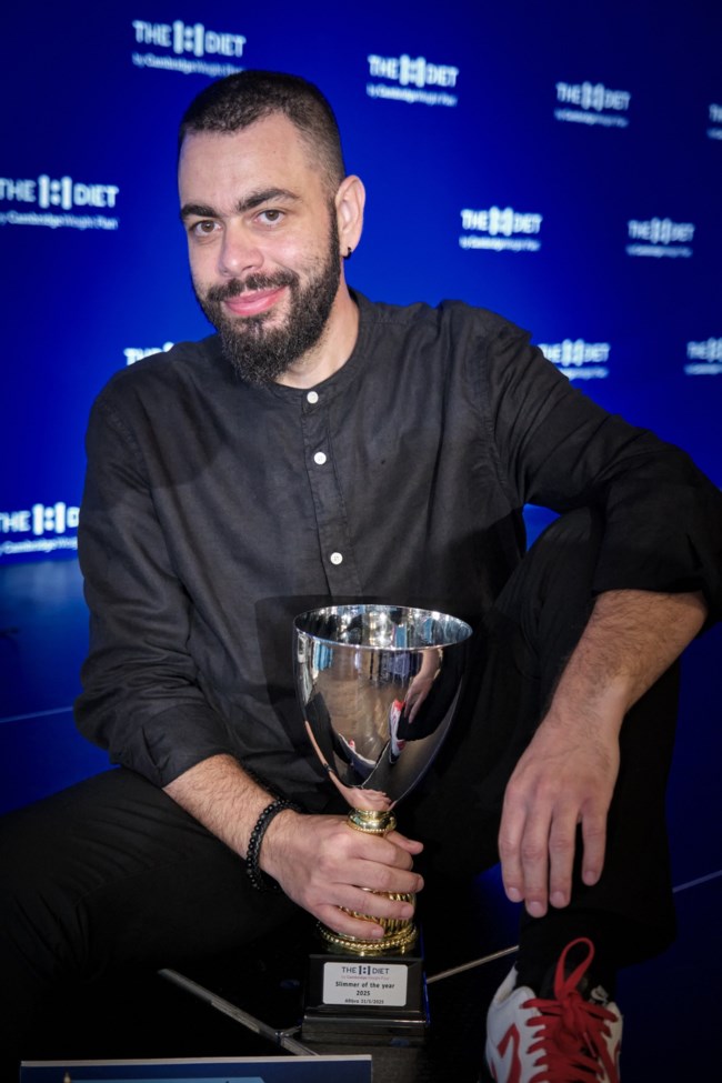 Νικητής Slimmer of the Year_Κωνσταντίνος Μπαντούνας