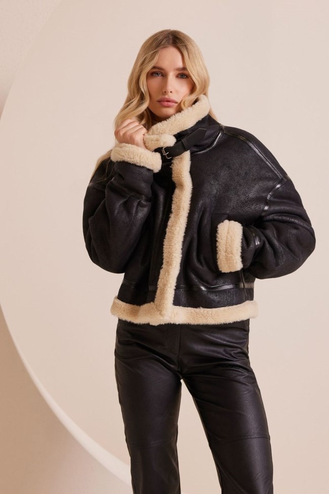 Jacket δερματίνη SABRINA Mind Matter