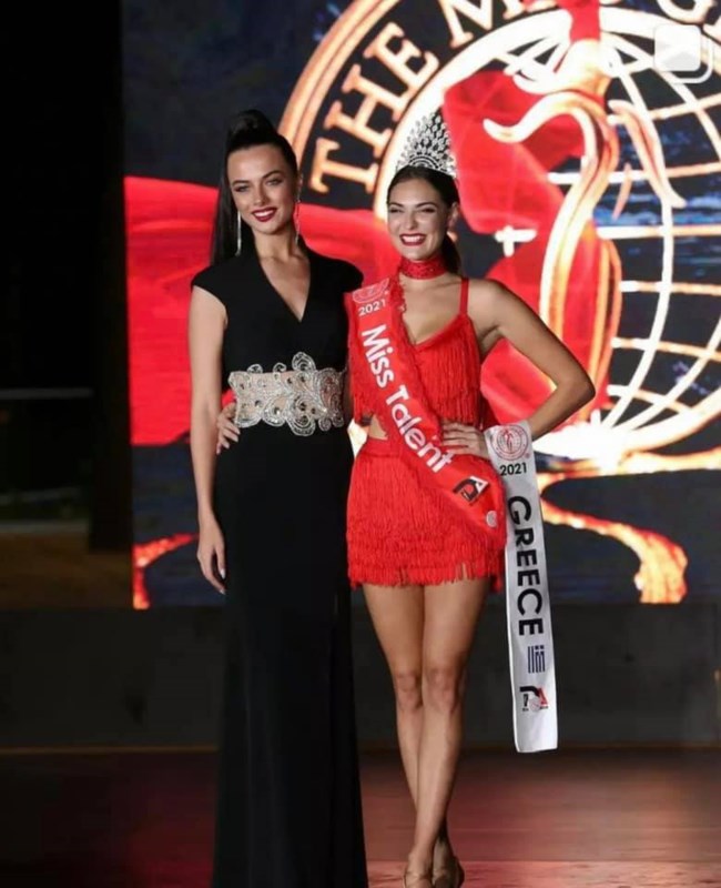 "The Miss Globe 2021" | Έκτη στον κόσμο η Βρισηίδα Ανδριώτου στον κορυφαίο παγκόσμιο διαγωνισμό ομορφιάς