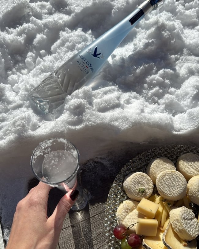 Η Ηλιάνα Παπαγεωργίου στις Άλπεις με την Grey Goose Altius
