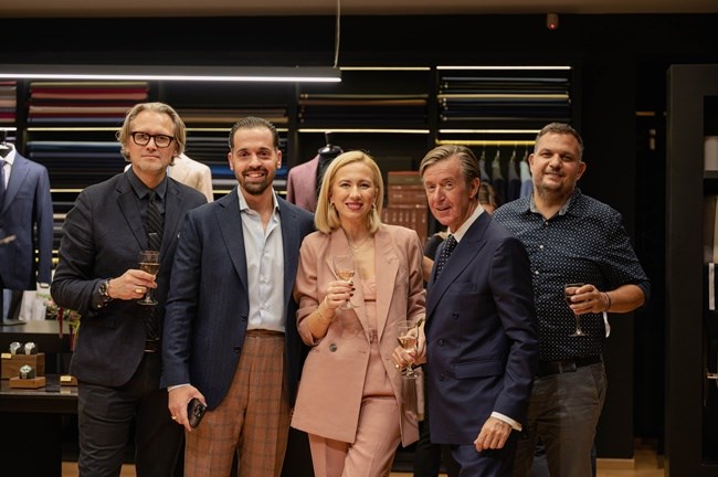 Ο οίκος SARTOR υποδέχτηκε την BREITLING σ’ ένα exclusive party