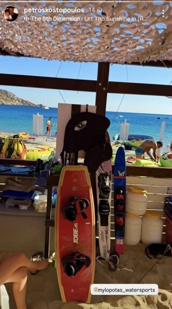 Πέτρος Κωστόπουλος | Το αγαπημένο του καλοκαιρινό σπορ στις διακοπές στην Ίο