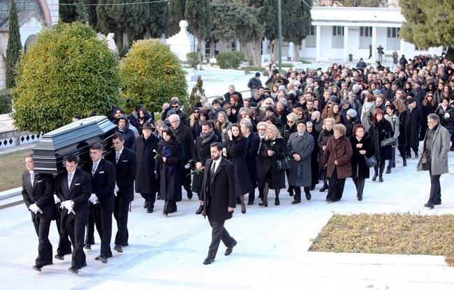 Το Τελευταίο Αντίο Στον Σπύρο Ευαγγελάτο