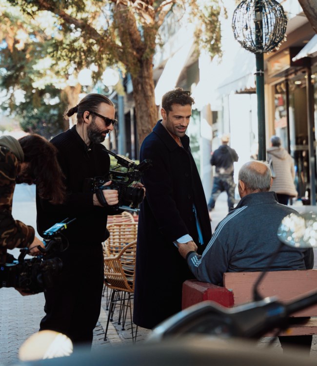 Στα γυρίσματα του νέου music video του Κωνσταντίνου Αργυρού 