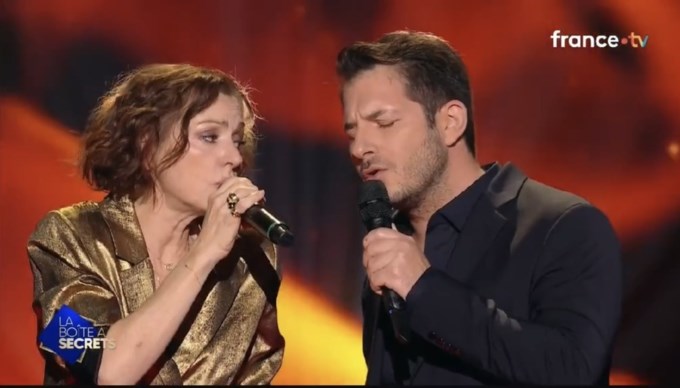 Γιώργος Περρής & Tina Arena σε μία σπάνια τηλεοπτική στιγμή στην Γαλλία