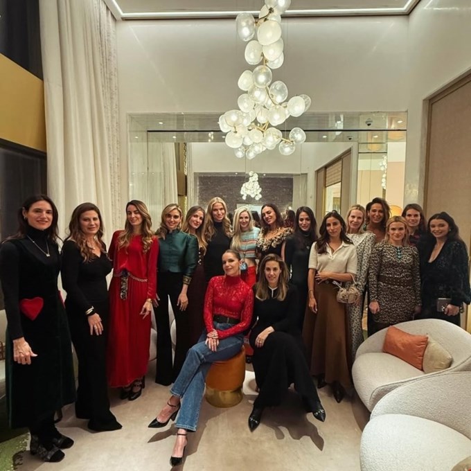 Μαριάννα Γουλανδρή Λαιμού | Η εμφάνισή της στο privé dinner της Ευγενίας Νιάρχου στο St. Moritz