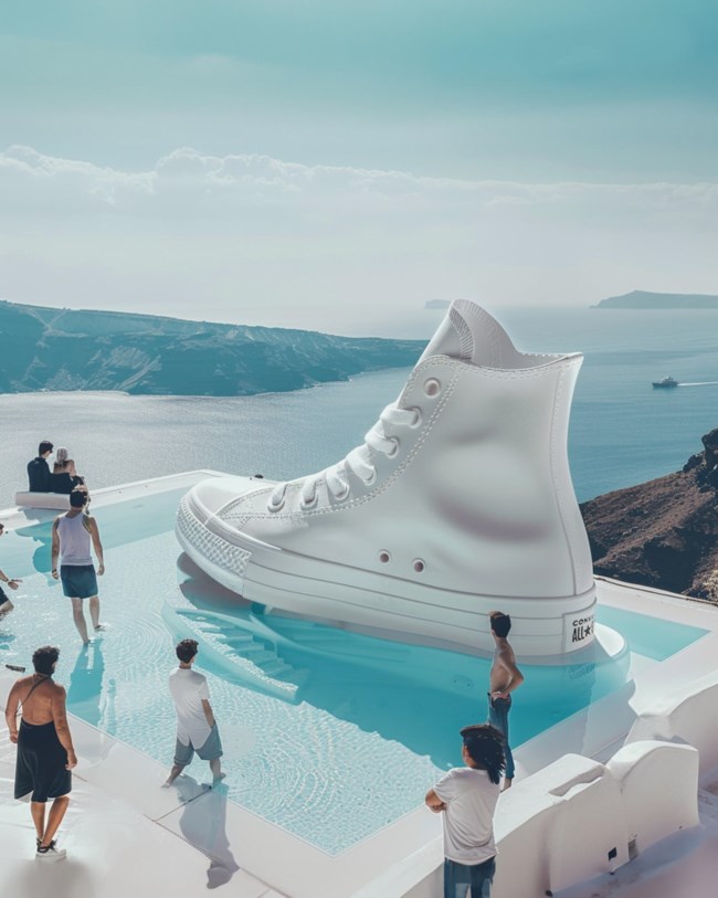 H Converse Greece σχεδιάζει καμπάνια AI για το launch του πρώτου official e-shop converse.gr