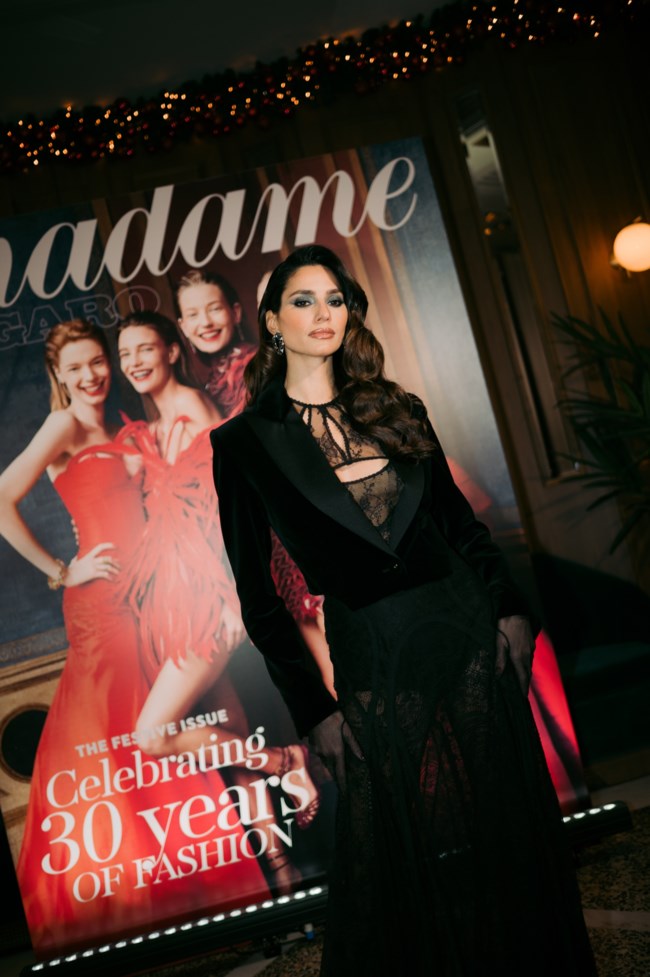 Η Ηλιάνα Παπαγεωργίου στα 30 χρόνια Madame Figaro