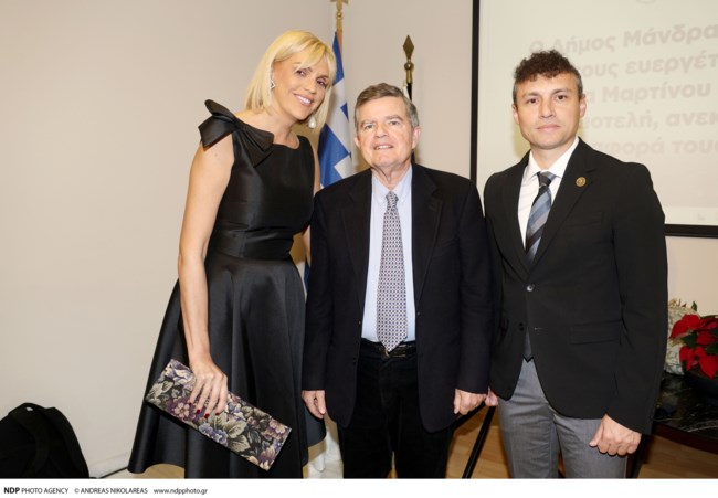 Επίτιμοι Δημότες οι ευεργέτες Αθανάσιος και Μαρίνα Μαρτίνου