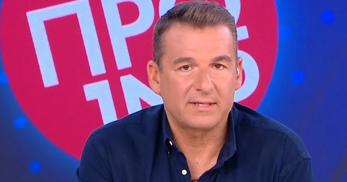 Γιώργος Λιάγκας |  Στην παρουσίαση δελτίου ειδήσεων πριν από 20 χρόνια - εικόνα 2