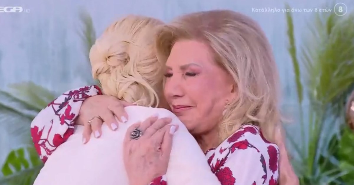 Λύγισε η Λίτσα Πατέρα με την είσοδο στο πλατό του Buongiorno - 