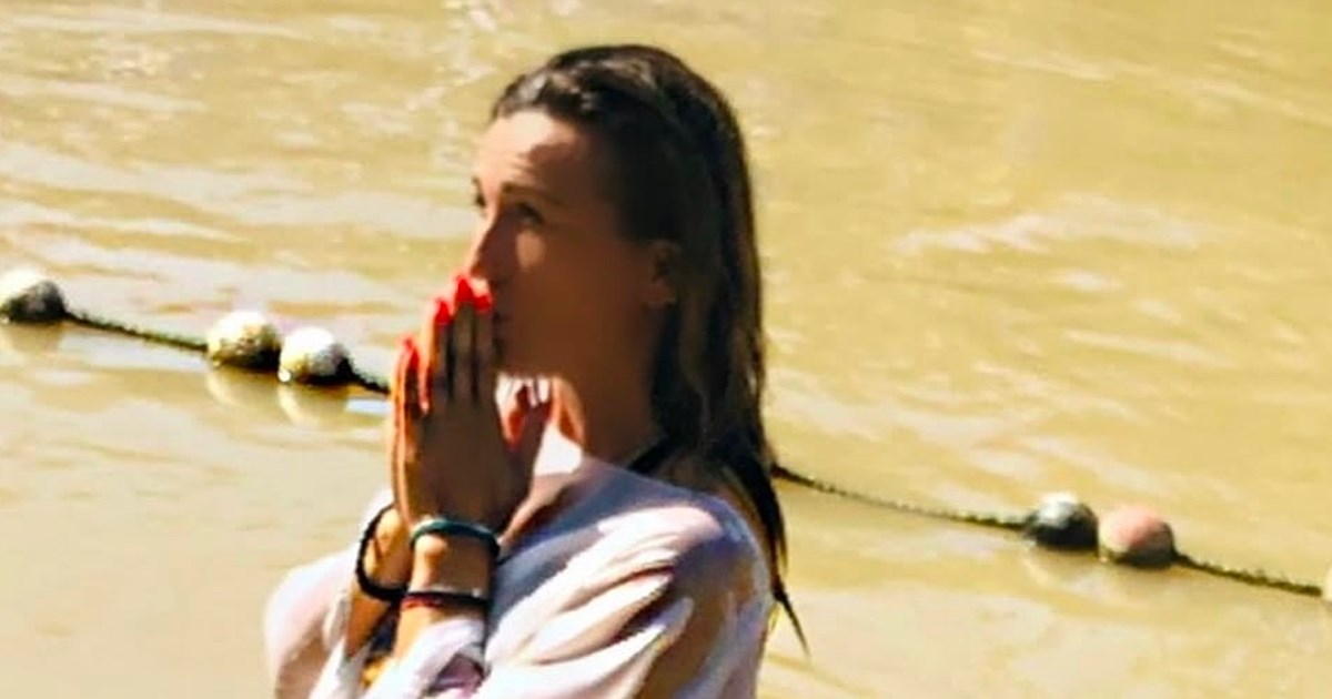 Η Πηγή Δεβετζή για τη βάφτισή της στον Ιορδάνη Ποταμό: 